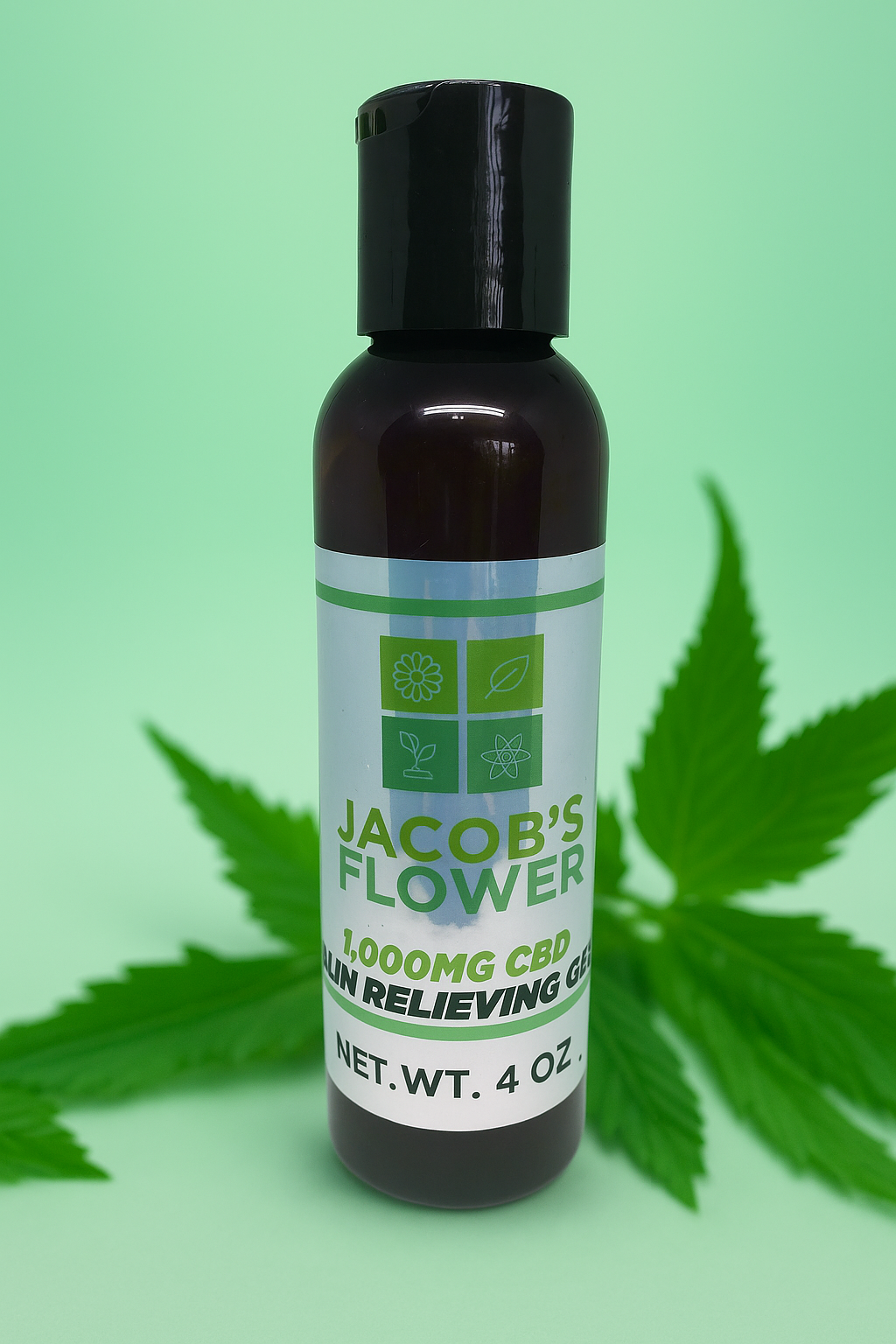 Jacob’s Flower 1000mg Pain Relieving Gel